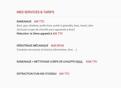 RAMONAGE49, Ramoneur à Angers